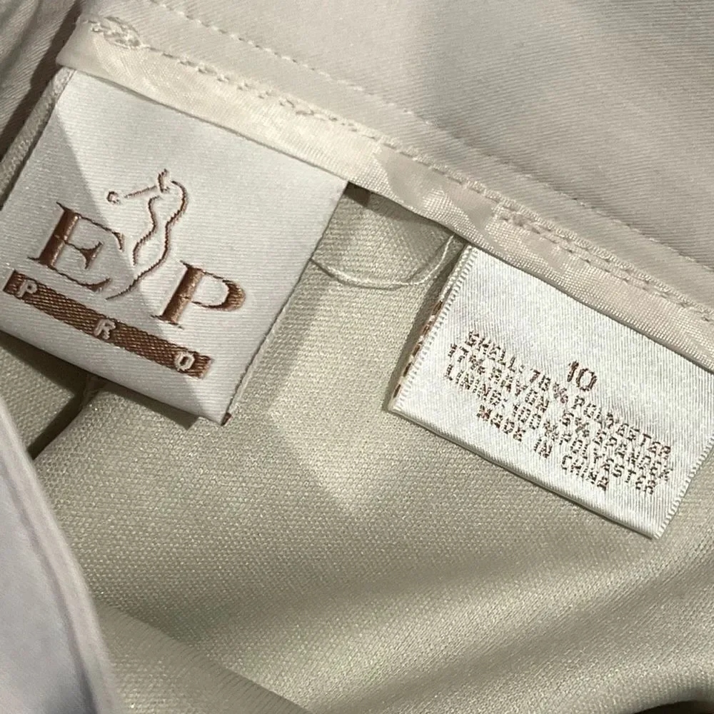 EP Pro Golf Skort Skirt w Built in Shorts Athletic Khaki Women’s size 10